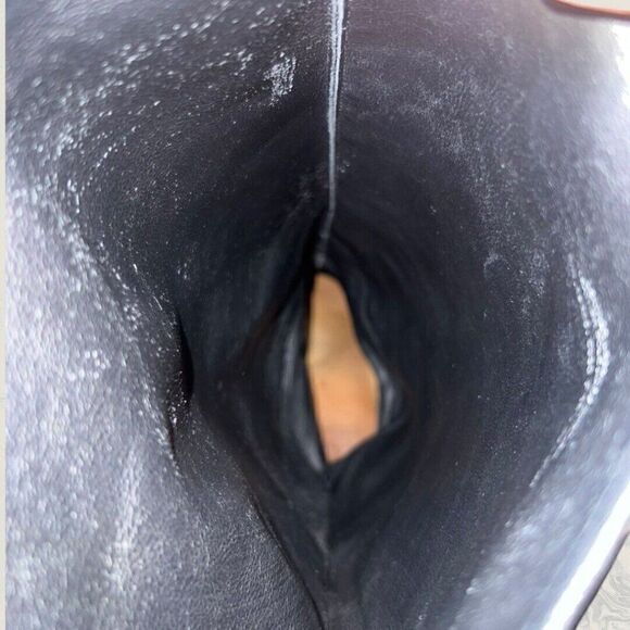 Tory Burch Brooke Slouchy 75mm Boot Nappa Leather Perfect Black Size 9.5M ($550) - Picture 8 of 12